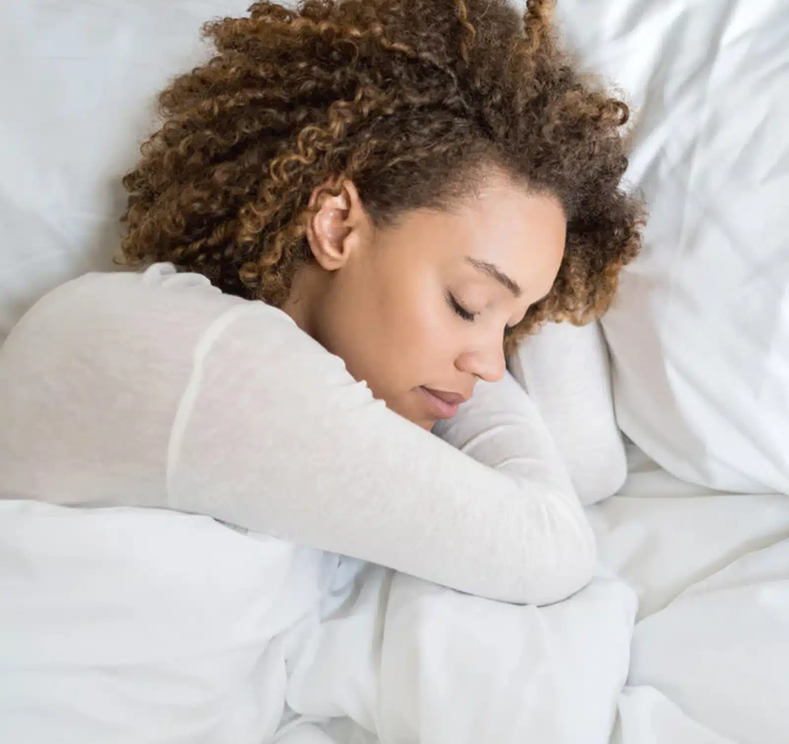 Sleep with your head slightly elevated