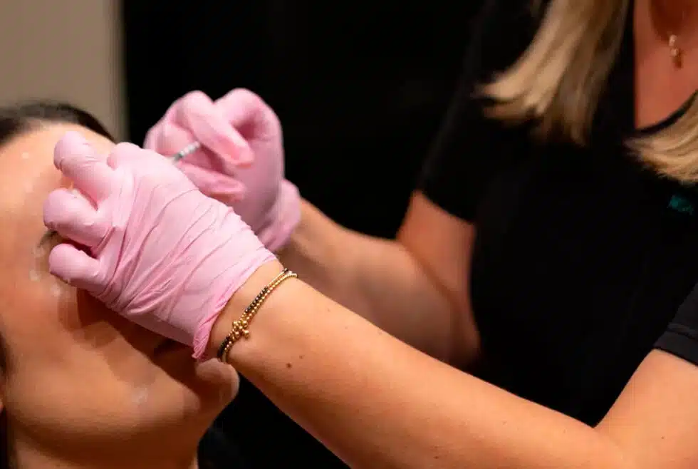 Dysport injection for forehead lines at Camel City Injector