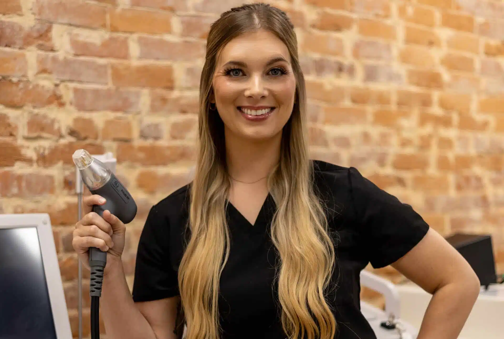 rf-microneedling-Bcg30BMH (1) tattoo removal treatment with laser device at Camel City Injector near Winston-Salem