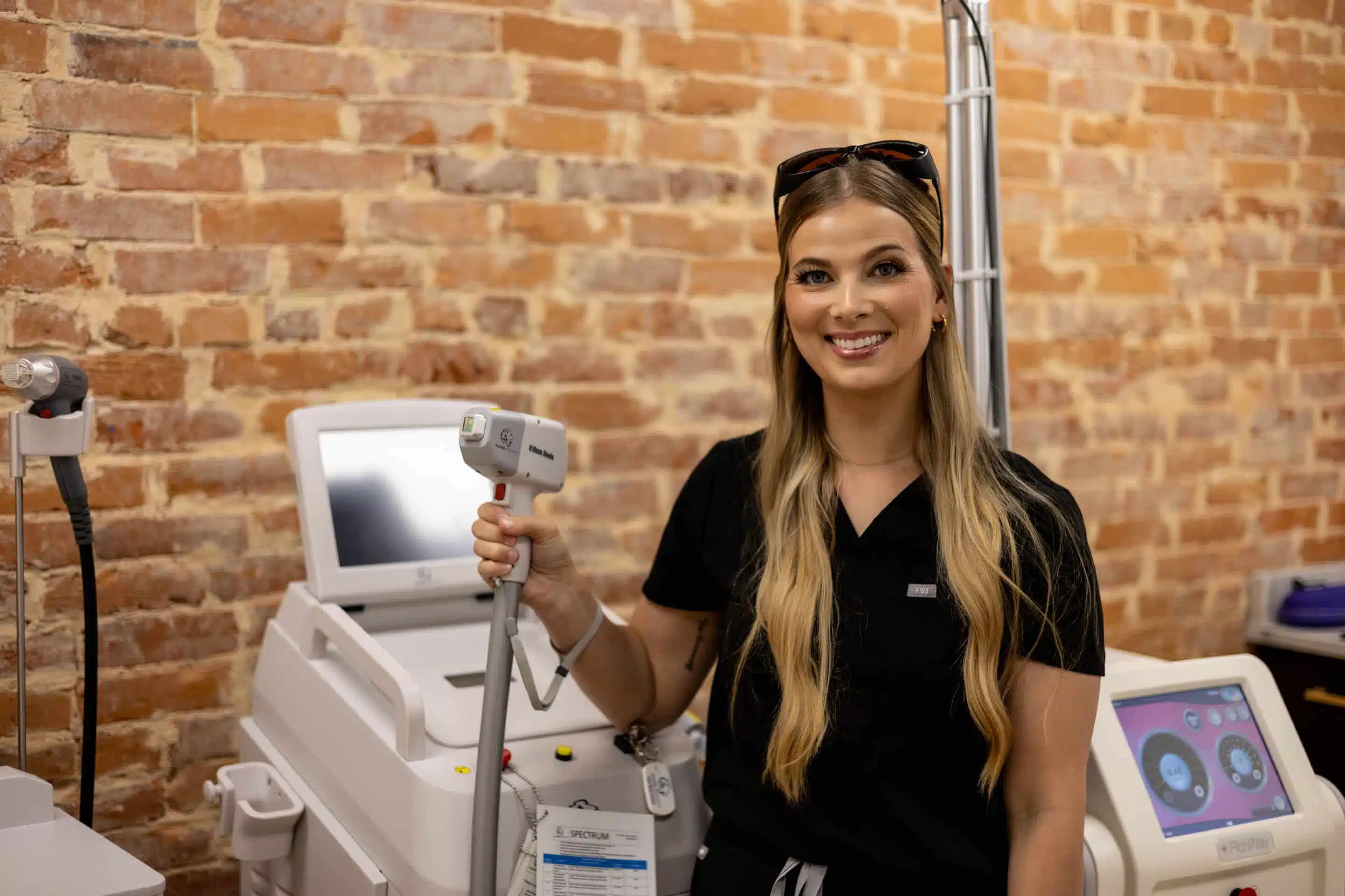Heather Pullium, NP-C, at Camel City Injector